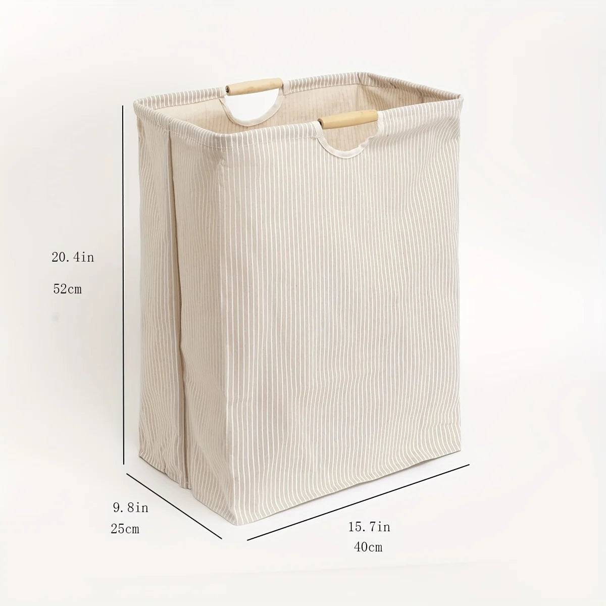 Dual-handle Laundry Hamper