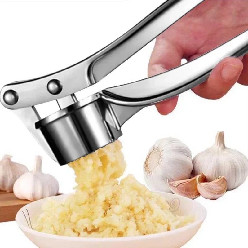 Imitating Stainless Steel - Garlic Press Crusher Kitchen