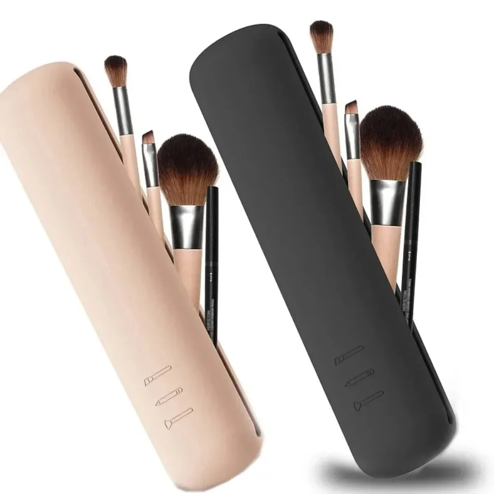 Travel Makeup Brush Holder - Silicone