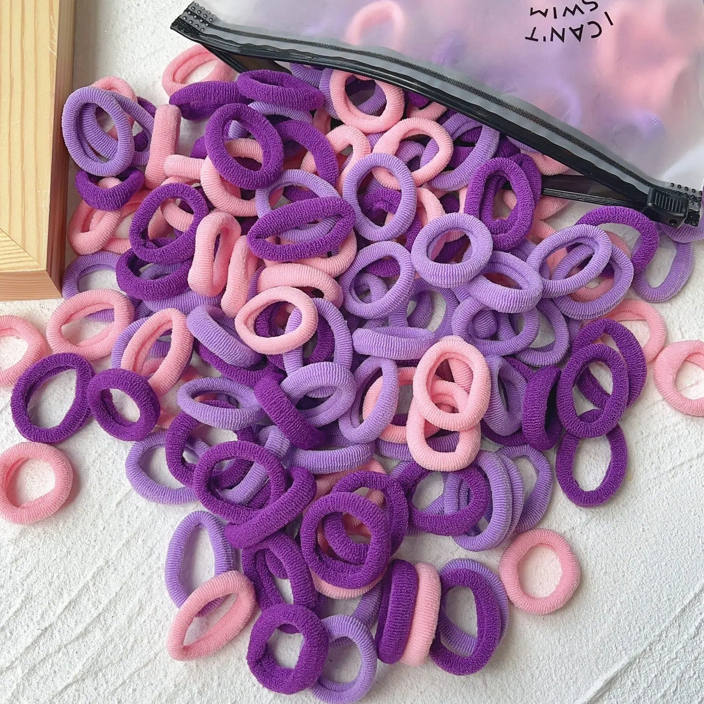 Elastic - Hair Bands Girls Sweets Scrunchie Rubber Band