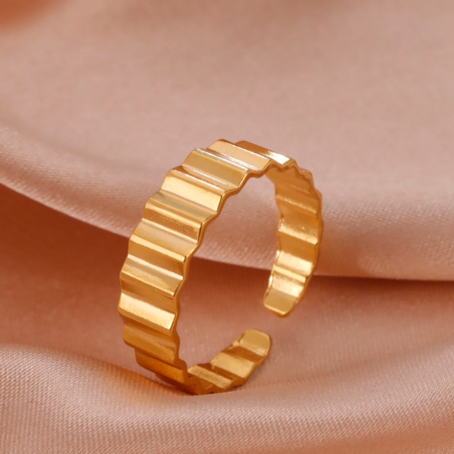 Women -Stainless Steel Open Rings