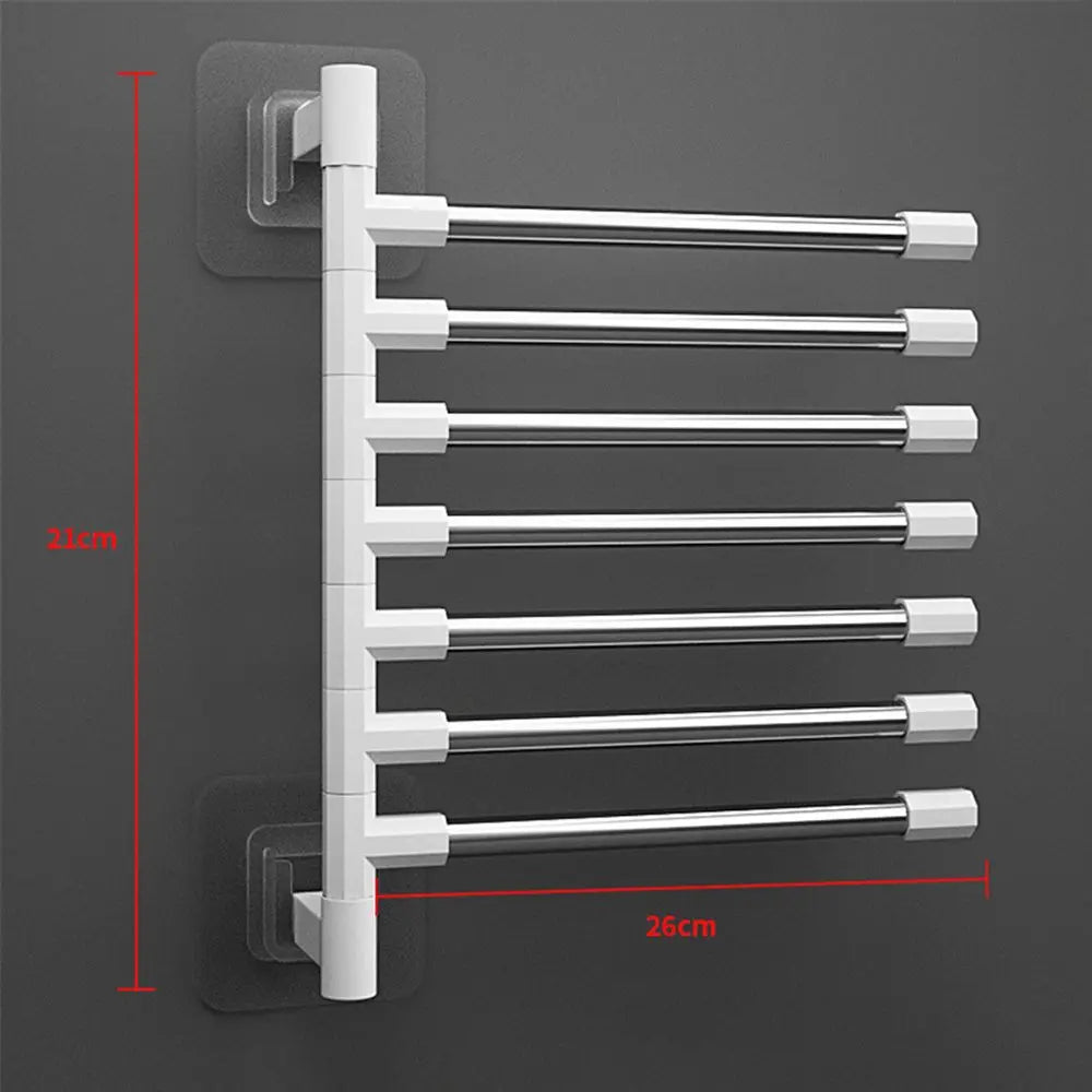 Rotatable Swing Arms - Towel Rack Bathroom