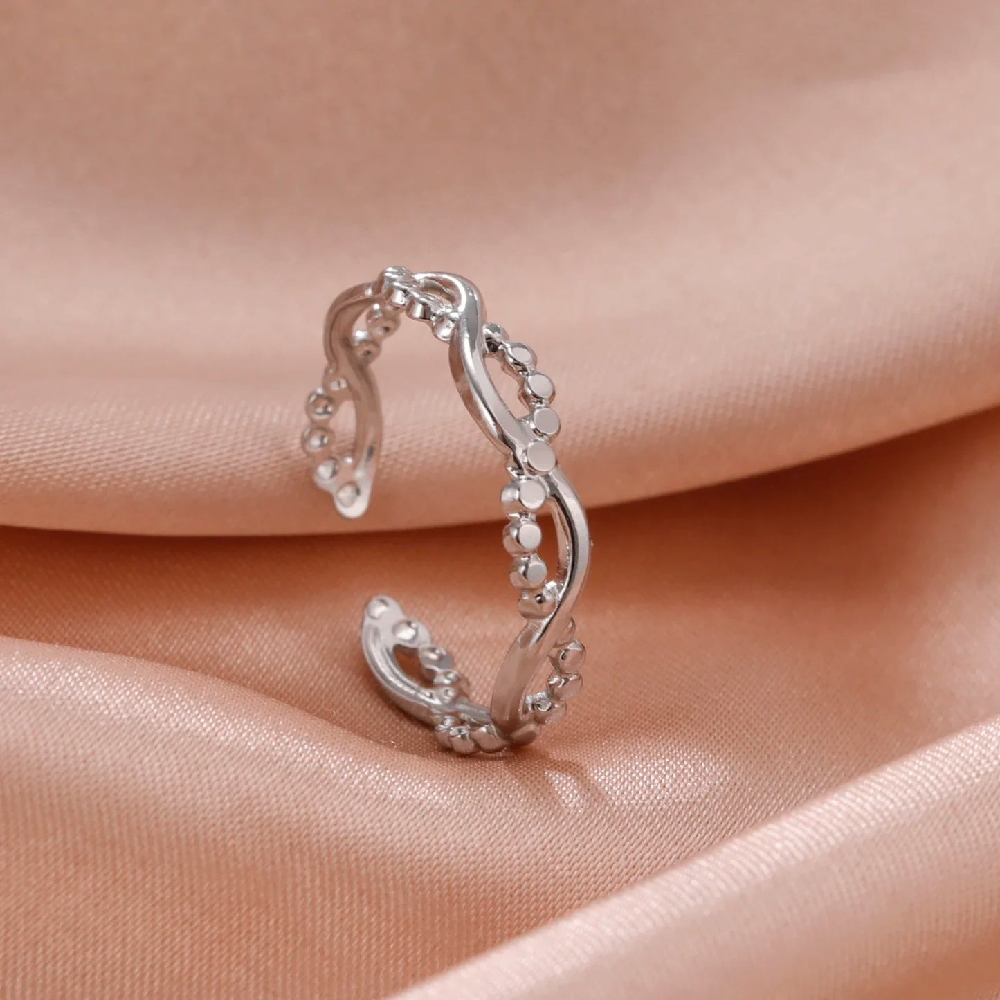 Women -Stainless Steel Open Rings