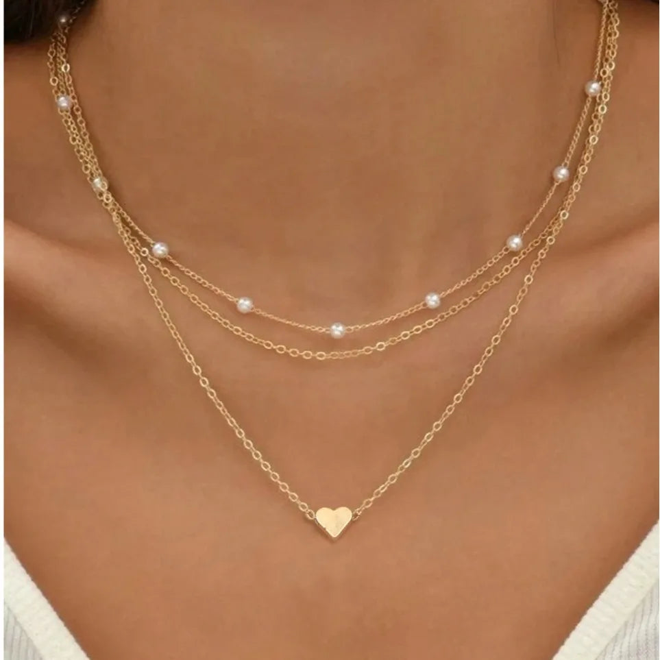 Women - Necklace  Love Heart