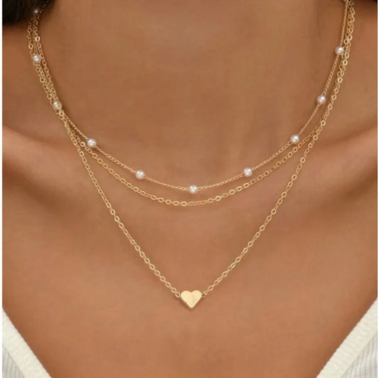 Women - Necklace  Love Heart