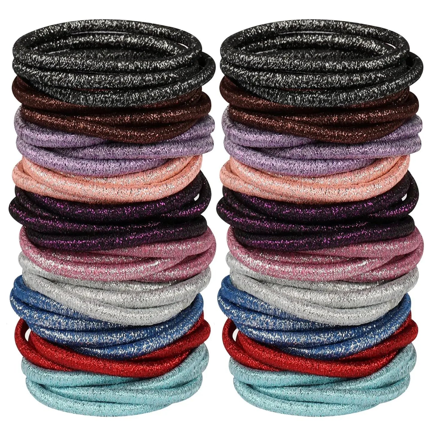 Black - Elastic Hair Bands