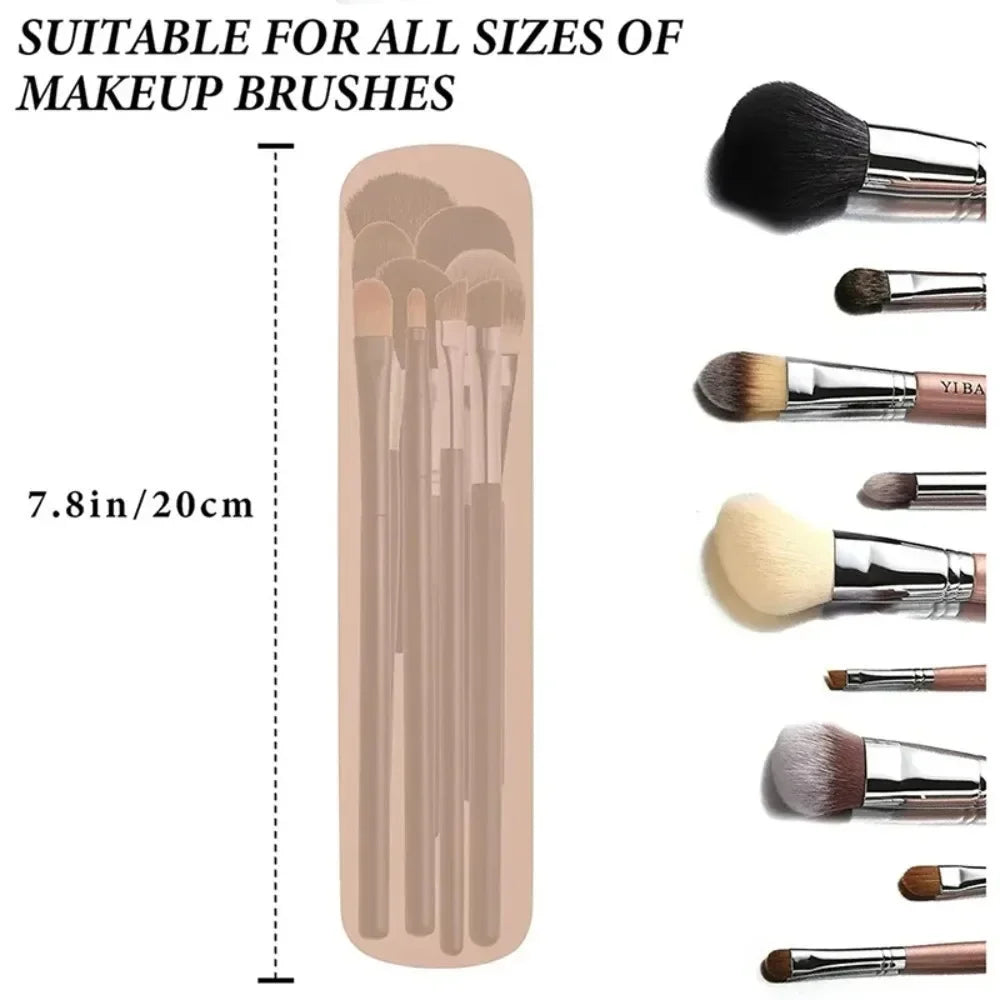 Travel Makeup Brush Holder - Silicone