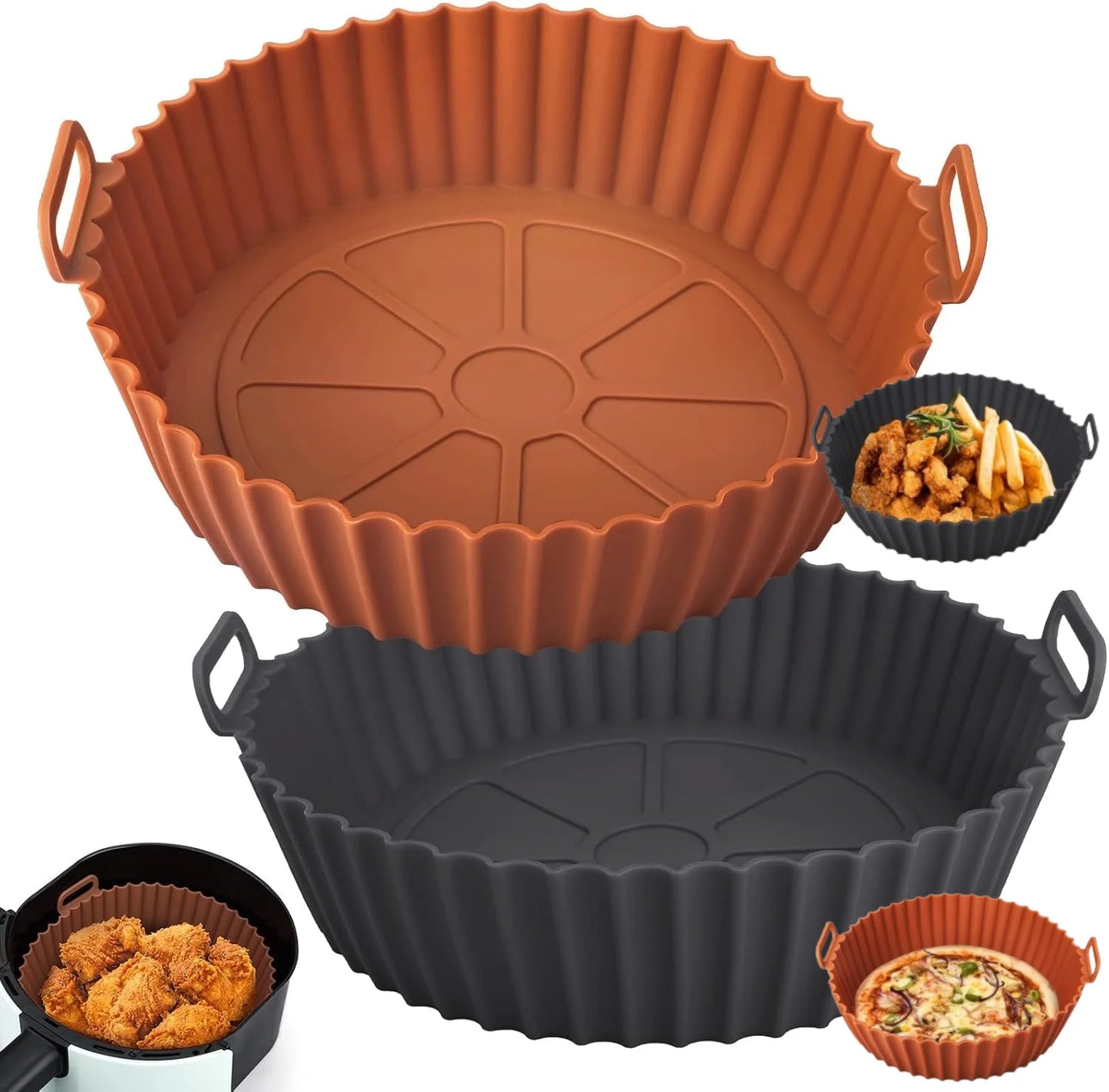 Airfryer - Silicone Basket Reusable Baking