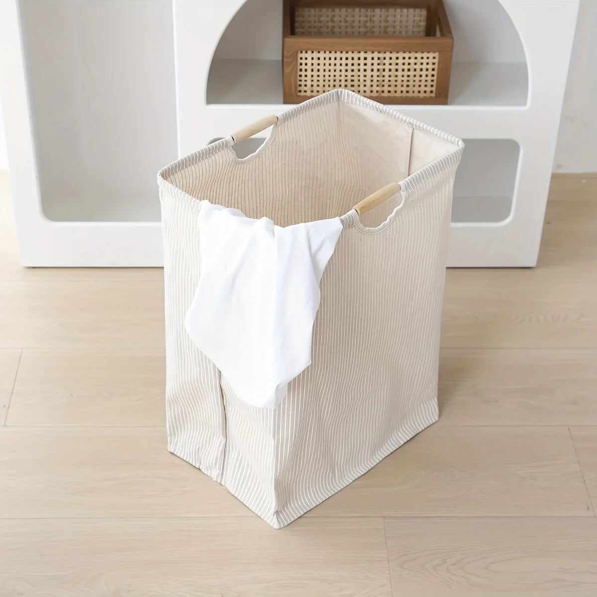 Dual-handle Laundry Hamper